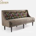 Restaurant Booths club cafe Furniture Fabric Booth Sofa